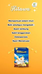 HITAWA SUSU ETAWA Plus JAHE | KUNYIT | TEMULAWAK | Mengobati nyeri sendi