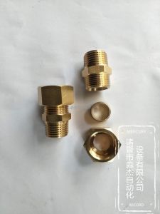 Brass Clamp on Straight High Pressure Heavy Duty Hose Connector for Humidifier Oil Tube And Pneumatic Components