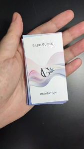 VG Basic Guided Meditation (For Beginner Step by Step) Mindfulness Cards