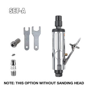 Air Die Grinder with 1/4" and 1/8" Collets Pneumatic Tool Grinding Tool Set Deburring Tool for Grinding/Rust Removal/Polishing