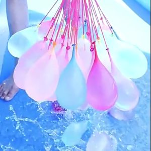 ลูกโป่งน้ำ ลูกโป่งเล่นสงกรานต์ พร้อมหัวต่อก๊อกน้ำในซอง บรรจุในถุงฟิล์มอย่างดี