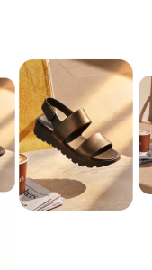 Skechers Women Foamies Footsteps Breezy Feels Sandals - 111054-BBK Kasut Slipar Slipper Perempuan
