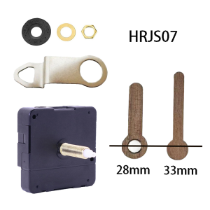 Đồng Hồ Tròn Gỗ Nguyên Khối DIY Mini Phụ Kiện Đồng Hồ Tròn Gỗ Siêu Ngắn Quần Áo Máy Móc Tĩnh Lặng Khối Lượng Khô 03kg