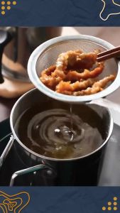 Tempat Saringan Minyak Stainless 2 Liter – Oil Pot Dapur Food Grade Anti Bocor Premium