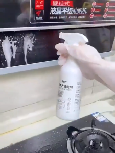500ML Kitchen Grease Cleaner Spray Tiles Cleaner Stain Remover Non-toxic Spray Kitchen Oil Cleaner