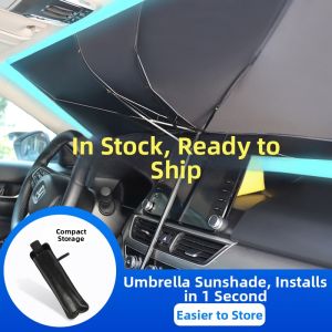 Windshield Sunshade Umbrella Foldable Sunproof Portable