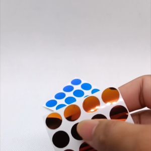 12PCS Credit/Debit Card CVV Cover Stickers Opal. High Quality Thin Vinyl Sticker