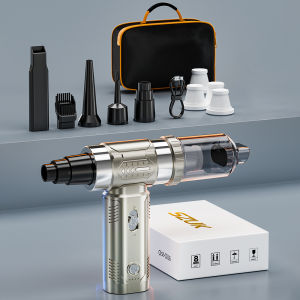 Quạt Thổi Khí Mini SZUK 2026 Di Động Động Cơ Không Chổi Than Quạt Tay Cầm Quạt Gió Mạnh Dùng Để Vệ Sinh Máy Hút Bụi Ô Tô Với Bộ Lọc HEPA