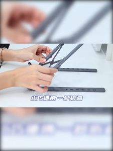 Laptop Stand Foldable Aluminium Alloy Stand Notebook Laptop Stand Bracket Adjustable Height and Angle  laptop holder  Notebook Cooling holder stand Laptop Heighten Bracket 平板支架