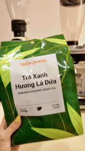 Trà xanh hương lá dứa Trần Quang (gói 500g)