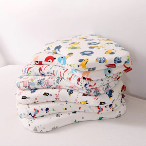 Memory Foam Prevent Flat Head Pillow for Baby Pillow with Removable Case for Newborn Baby Sleeping Pillows