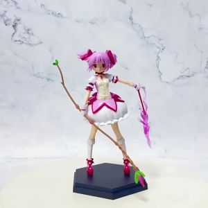 Bandai | 17-23cm Puella Magi Madoka Magica Aniem Figure Kaname Madoka Action Figure Magic Girl Model Decor Statue Dolls Toys SF Gifts