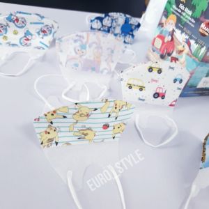 Kid Duckbill 4ply Cartoon Face Mask Disposable Mask kids/child with Earloops 3D MASK 4 to 12 Year