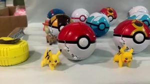 Pokemon Pikachu Charizard Psyduck Bộ Hình Hành Động - Pokeball Elf Ball Anime Pocket Monster Đồ Chơi Cho Trẻ Em Quà Tặng Sinh Nhật