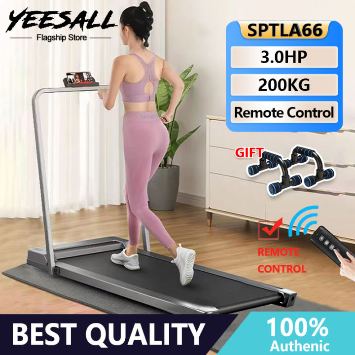 Yeesall Treadmill with armrests 3.0HP electric walking machine