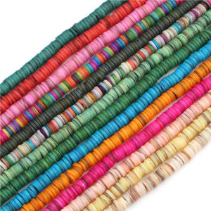 ลูกปัดเปลือกหอยน้ำจืดขนาด6มม./8มม. เครื่องประดับแบบทำมือลูกปัดรูปเปลือกหอยแบบเครื่องประดับร้อยลูกปัดสำหรับสร้อยข้อมือสร้อยคอแบบทำมือการทำเครื่องประดับ38ซม./เส้น