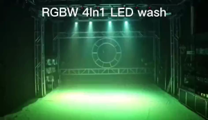 DMX-512 Stage Lighting Mini Moving Head Light 4 In 1 RGBW 7 LED PAR Light Lighting Strobe Professional 9/14 Channels 100W AC 100-240V Sound Active for KTV Club Bar Party Disco DJ Show Bands