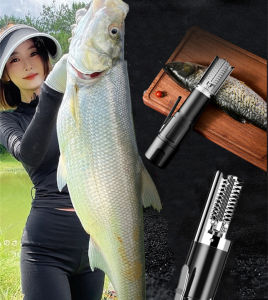 ขูดเกล็ดปลาด้วยไฟฟ้าและฆ่าสิ่งประดิษฐ์ของปลา มีดอัตโนมัติเกล็ดปลา ที่ขูดเกล็ดปลา ที่ขูดเกล็ดปลาราคาถูก ไม้พายมะพร้าว เครื่องขูดผัก สามารถต่อไฟ 220V และ 12V ได้ เครื่องขูดเกล็ดปลาไฟฟ้าแบบพกพาที่ขูดปลาอัตโนมัติกันน้ำ