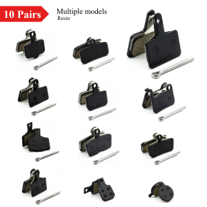 10 Pairs Multiple Models Bike Resin Disc Brake Pads MTB/Road/E-Scooters for Shimano XTR Deore Sram Level Code Guide Magura