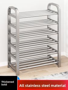 FEIZHUXIANSEN | Multi-level Stainless Steel Shoe Rack