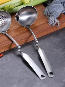 Stainless Steel Spoon/Chinese FlatBottom Spoon/Soup Spoon/RiceSpoon不锈钢饭勺