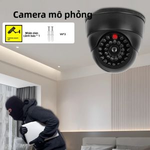 Camera An Ninh Giả Thực Tế Với Đèn LED Nhấp Nháy Màu Đỏ Cho Hệ Thống Giám Sát Văn Phòng Tại Nhà Ngăn Chặn Trộm Cắp