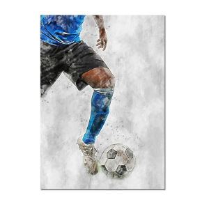 Football Basketball Poster Canvas Painting Modern Soccer Boy Decor Printed Wall Art Pictures Living Room Bedroom Home Decor
