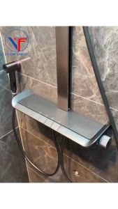 SEN TẮM ĐỨNG NÓNG LẠNH MẶT KÌNH HIỂN THỊ NHIỆT ĐỘ CÓ LED XX12