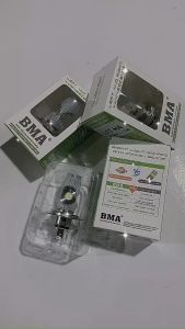 Bóng đèn xe máy pha LED chân H4 T19 siêu sáng tản nhiệt nhanh