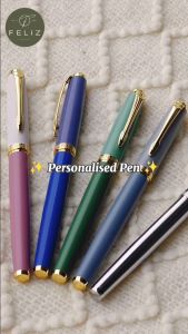 🔥Custom Name Engrave🔥 Premium German Metal Signature Pen Fountain Pen Ball Point Pen Gift Pen