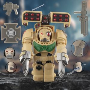 Ultramarines White Scars Blood Angels Terminator Modular Block Toy