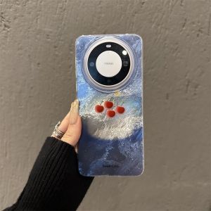 Creative Cherry Cake Pattern Mobile Phone Case for Huawei Mate50/60/70Pro And  11/12/13/14/15/16Promax Cute Cartoon Soft Shell