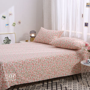 [Slight Flaw Special Offer Big Sale] 100 100% Pure Cotton Twill Bed Sheet One-Piece Plaid Striped Small Floral Cartoon Quilt Sheet