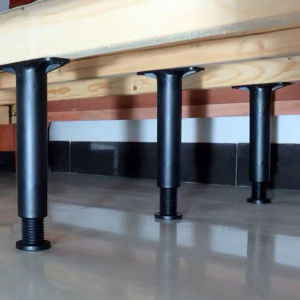 รับแผล คาน เท้าไม่เตียงไม้ กรอบชั้นวางก้าน รับน้ำหนัก ด้านล่าง โครงกระดูกเหล็ก พลาสติก