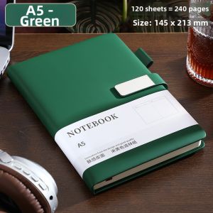 A5 Soft Cover Notebook with Pen Loop