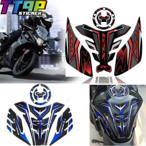 5D คาร์บอนไฟเบอร์ถัง Pad Protector สติ๊กเกอร์รูปลอกสำหรับ Suzuki GSXR 250r GSX-R150 GSX-R1000 ชูด