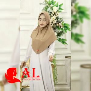 Bergo Pet Ropel DAILY Husna: Tali Kepang Khimar Jersey Hijab