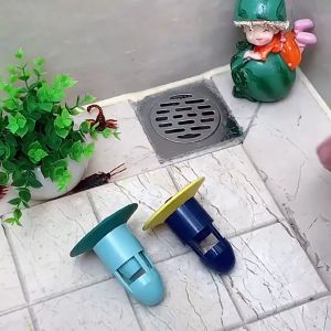 Saringan Got Pembuangan air Anti Bau Kecoa- Floor Drain Silicon V2A