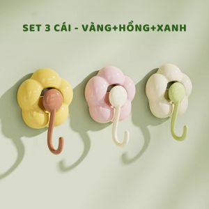 Móc Treo Đồ Dán Tường Có Cốc Hút Móc tự dínhMóc Dán Tường Chịu Lực Treo Đồ Quần Áo Chìa Khóa