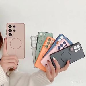 szhaiyu | Magnetic TPU Phone Case for Samsung Galaxy S26 S25 S24 S23 S22 Ultra S25 Edge S25 FE A37 A07 A56 A17 A55 A26 A36 A35 PC Cover