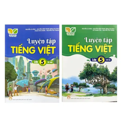 Sách - (Combo) Luyện Tập Tiếng Việt 5 (Kết Nối Tri Thức Với Cuộc Sống)