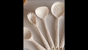 ซิลิโคนครัวชุดเครื่องมือการปรุง ไม้พายซิลิโคน ชุดอุปกรณ์ครัว 7 ชิ้นอุปกรณ์ครัวเครื่องมือ สำหรับการปรุงอาหารไม้พายไม่ติดช