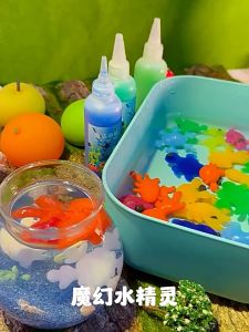 Magical crystal spirit DIY toy playset