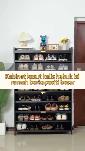 5/7/9-Tier Shoe Cabinet – Rolling & Dustproof Shoe Storage Storage cabinet Corner cabinet