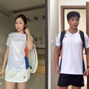 Áo Cầu Lông Quần Cầu Lông Bộ Cầu Lông Nam Nữ Chuyên Nghiệp Vải Thoáng Khí A824 - V Badwear