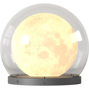 Moon Solar Pillar Lights LED Wall Lamp Outdoor Waterproof Solar Energy Round Home Decor Lighting Fence Villa Gate Garden Door