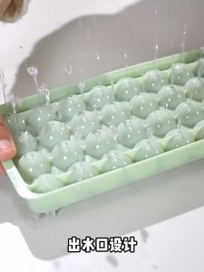 cetakan es batu bulat 33 Lubang - cetakan jely bulat - ice ball tray