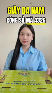 Giày Nam Chất Liệu Da Cao Cấp Màu Đen Mịn Đẹp Sang Trọng