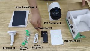 Solar กล้องวงจรปิดโซล่าเซลล์ 50W 20A รุ่น กล้องวงจรปิดไร้สาย สัญญาณเตือนการตรวจจับ หุ้นผู้ใช้สามารถดูได้ทั่วโลก โดยตรงกับโซล่าเซลล์ โซล่าเซลล์