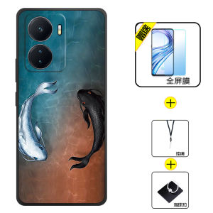 Ultra-Thin Liquid Silicone Phone Case for Vivo IQOOZ6 Full Cover Soft Protective Shell for Men And Women Cute Cartoon Style